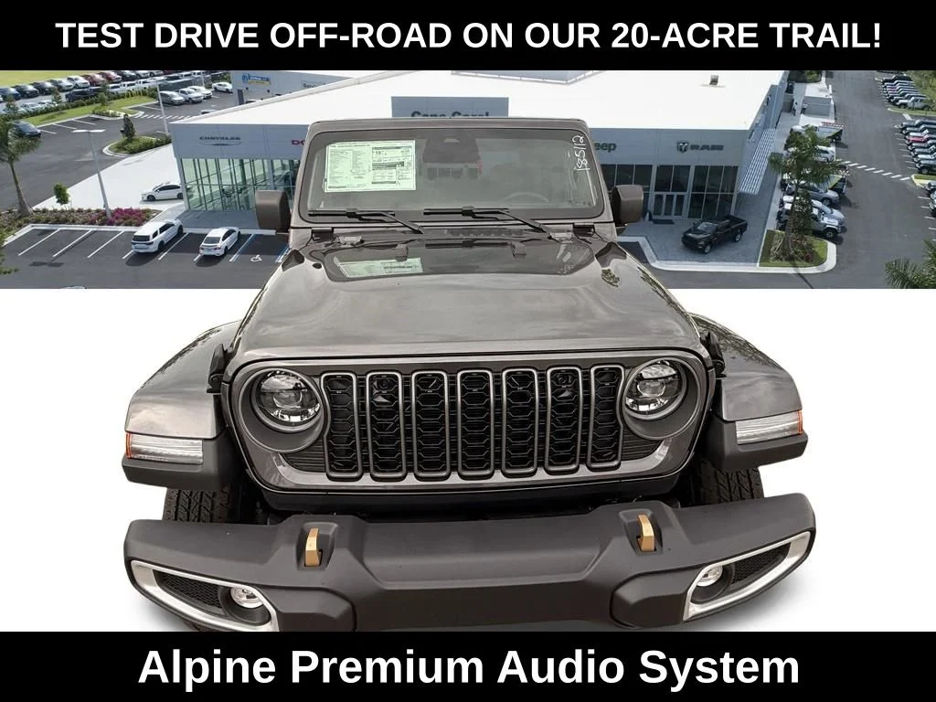 New 2026 Granite Crystal Metallic Clear-Coat Exterior Paint Jeep 85th Anniversary Edition image 8