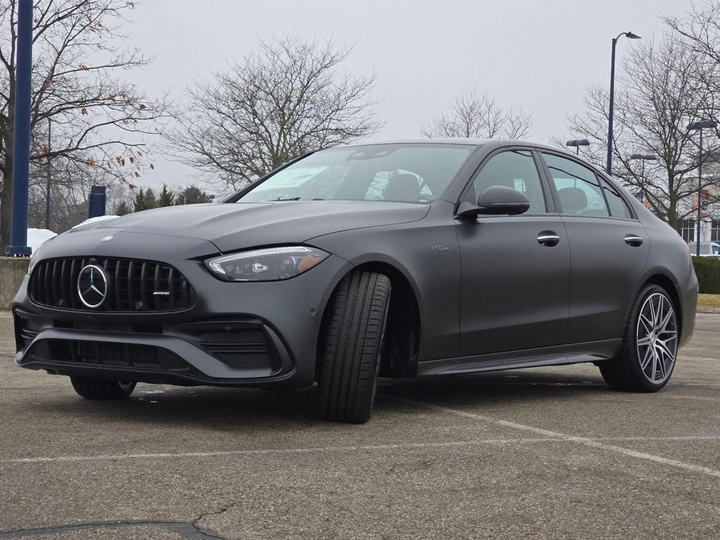New 2026 MANUFAKTUR exclusive graphite grey magno Mercedes-Benz C 43 AMG® image 13