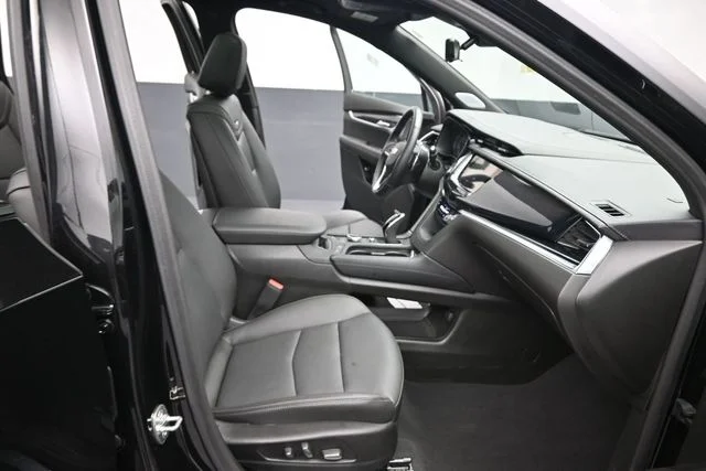Certified Used 2025 Stellar Black Metallic Cadillac Sport image 30