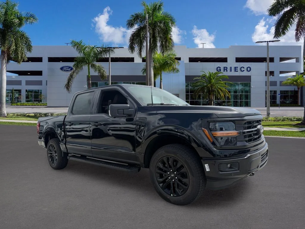 New 2026 Agate Black Metallic Ford XLT image 1