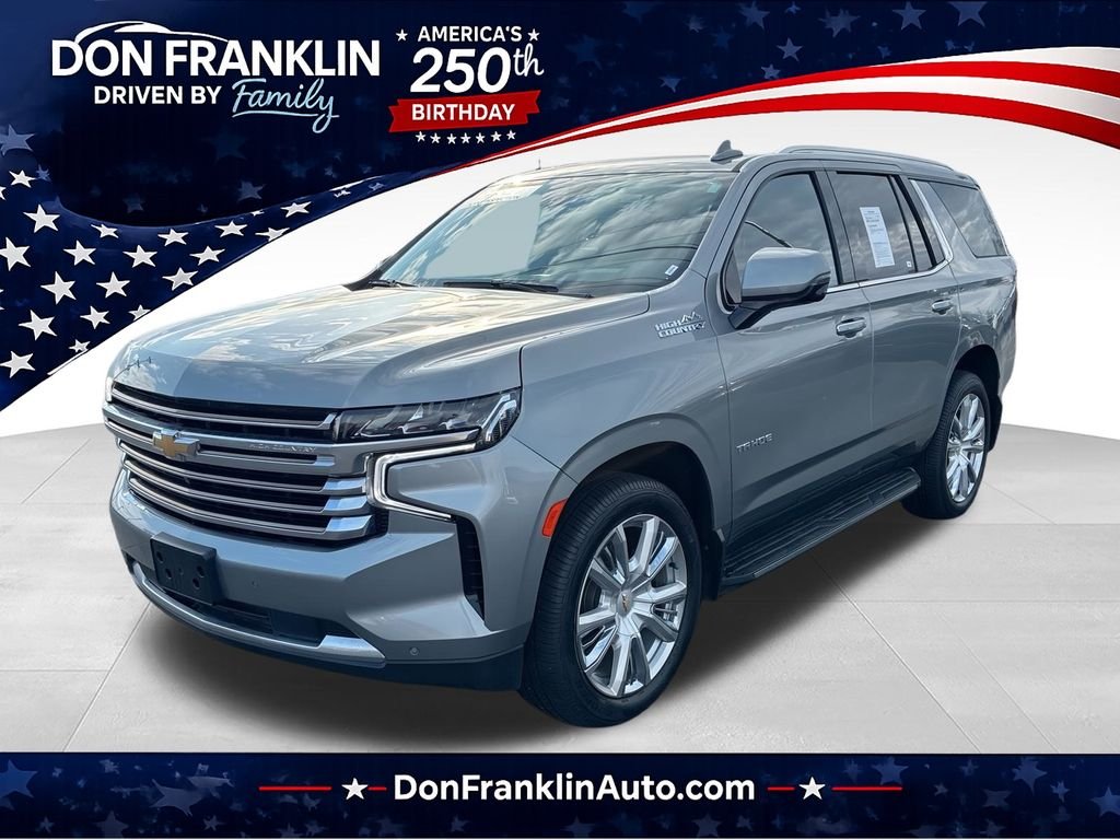 Used 2023 Gray Chevrolet High Country image 1