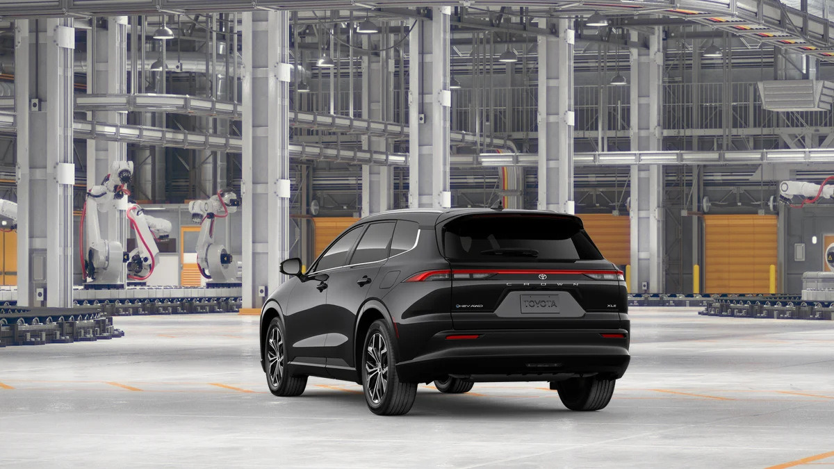 New 2026 Black Toyota XLE image 7