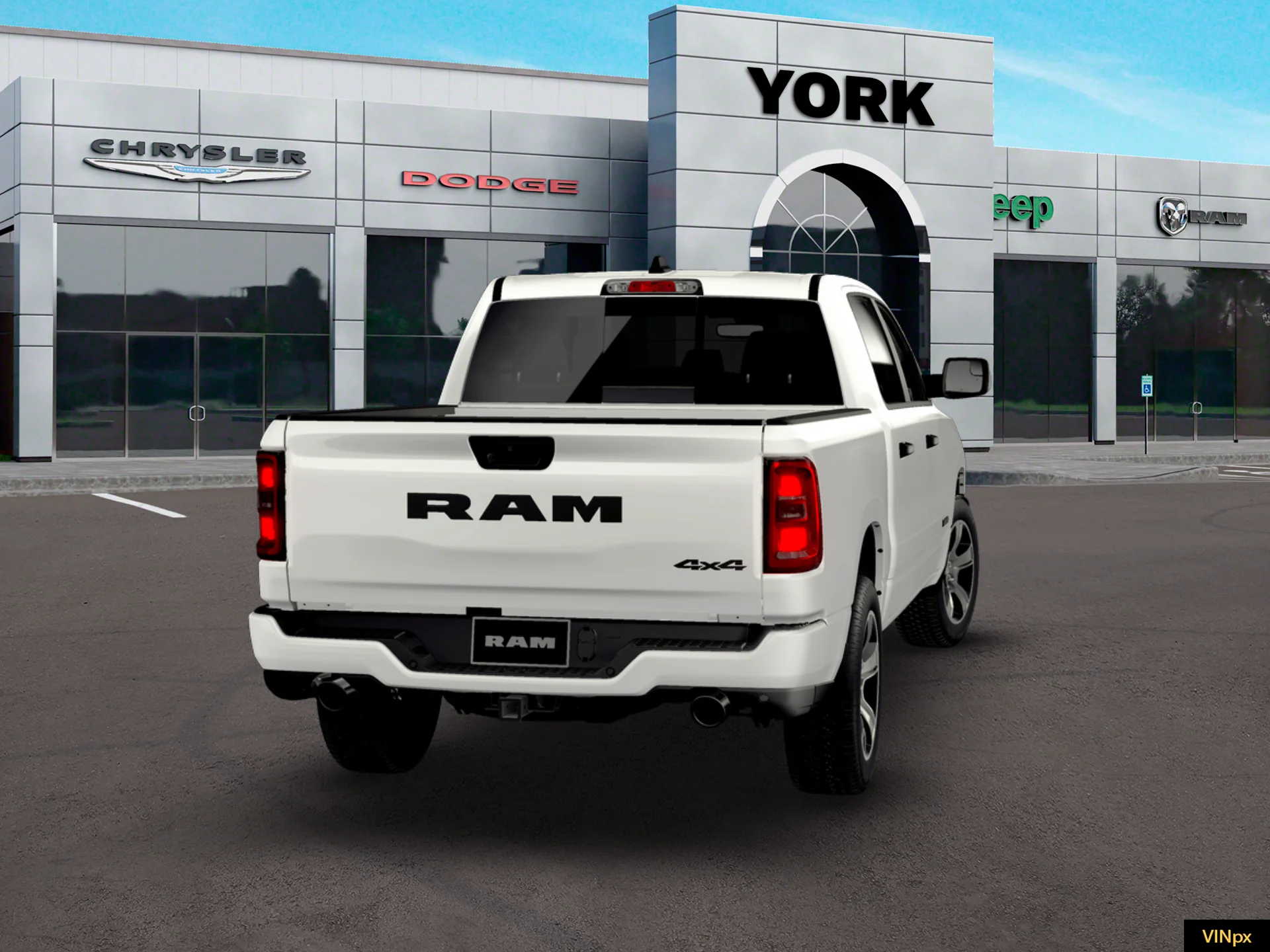 New 2026 Bright White Clear-Coat Exterior Paint RAM Express image 26