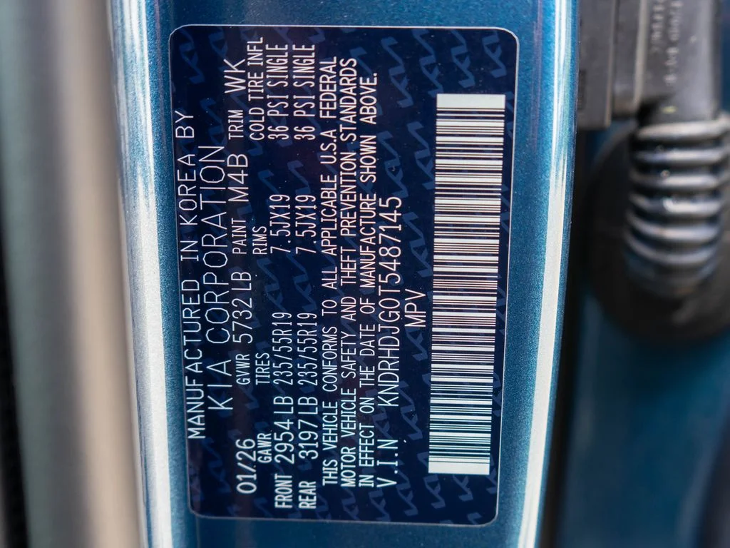 New 2026 Blue Kia EX image 35