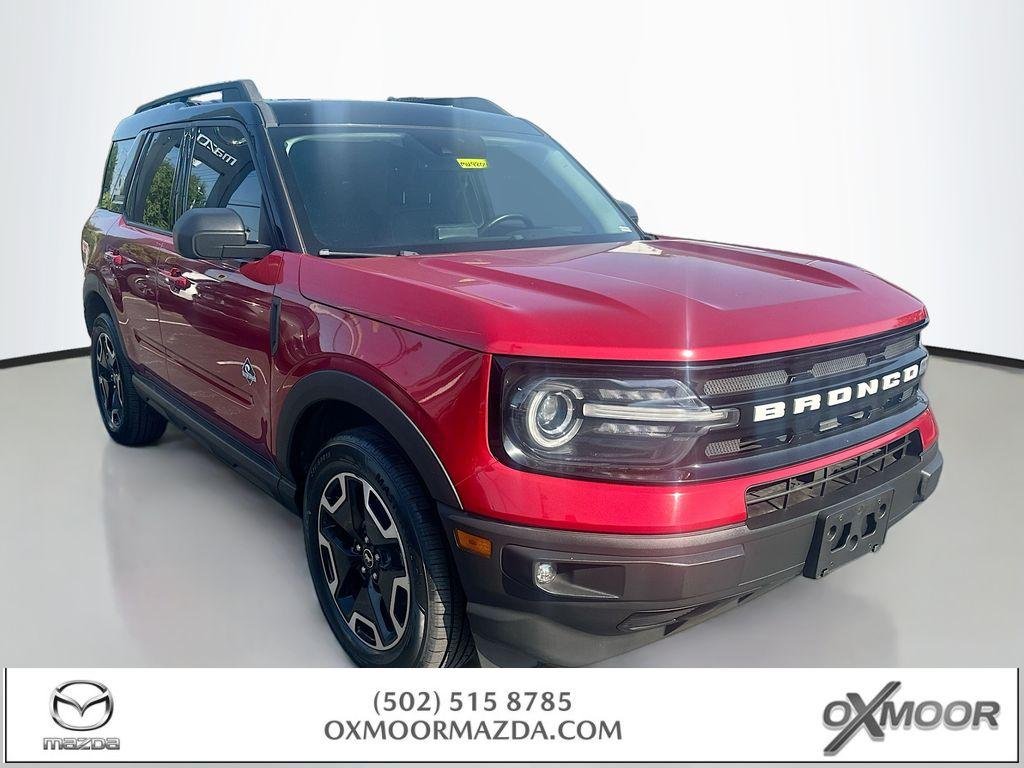 Used 2021 Rapid Red Metallic Tinted Clearcoat Ford Outer Banks image 1