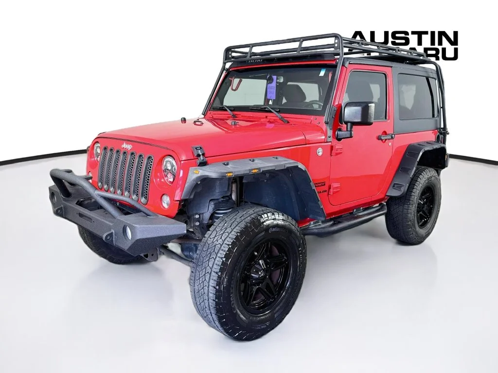 Used 2015 Red Jeep Sport image 3