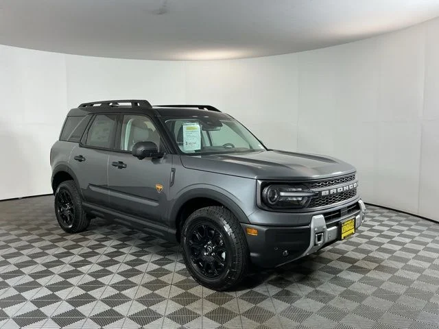 New 2026 Carbonized Gray Metallic Ford Badlands image 3