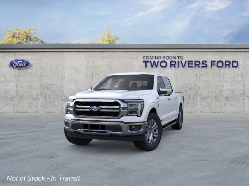New 2026 Star White Metallic Tri-Coat Ford Lariat® image 2