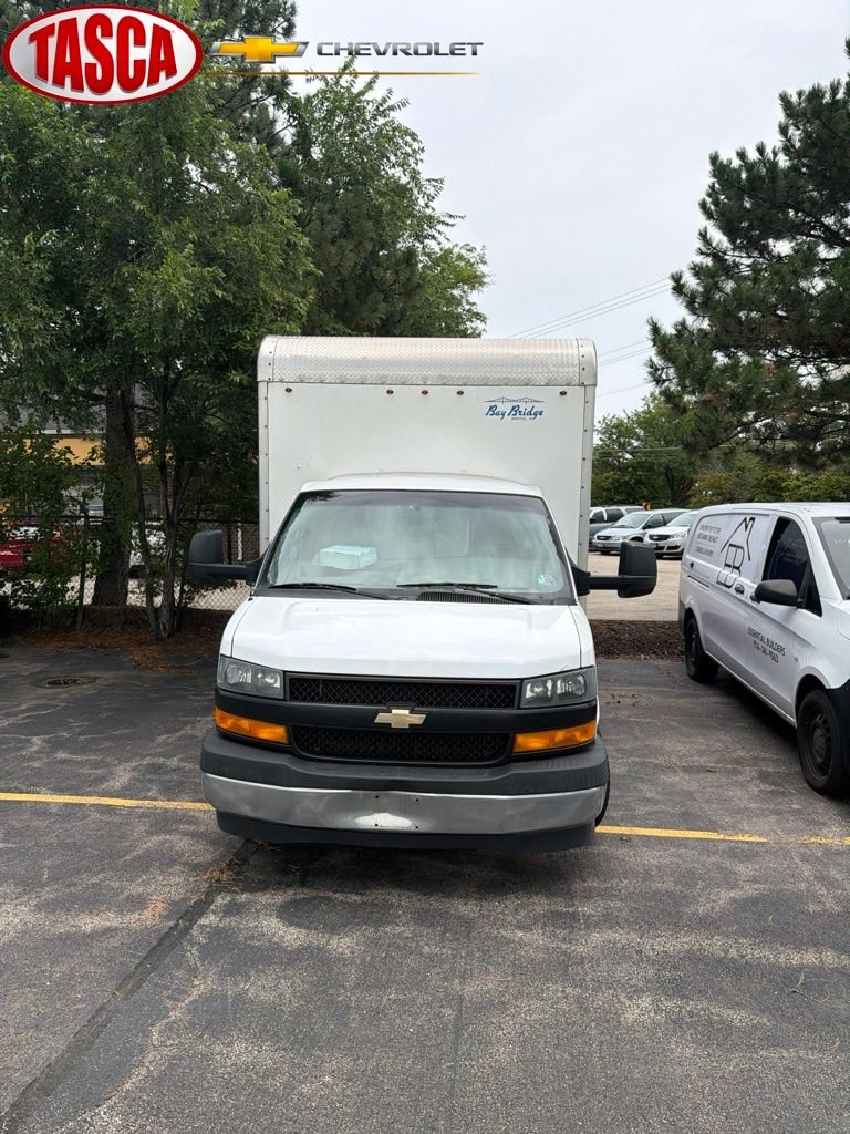 Used 2018 White Chevrolet Work Van image 1