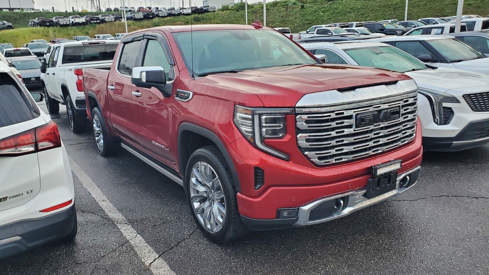 Used 2024 Volcanic Red Tintcoat GMC Denali image 2