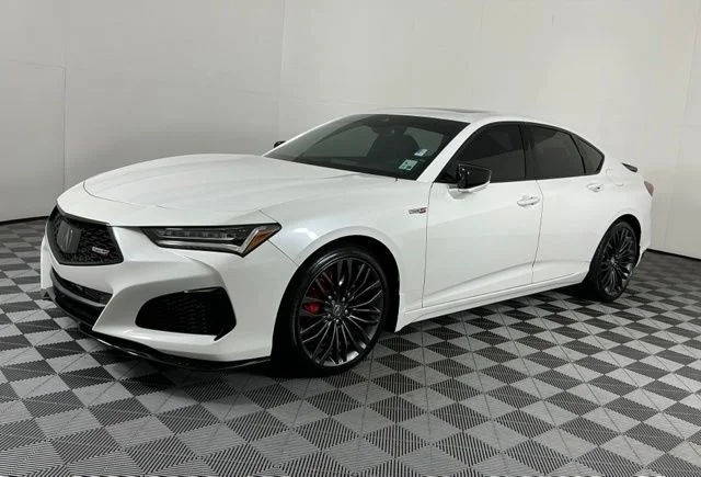 Certified Used 2021 Platinum White Pearl Acura Type S image 4