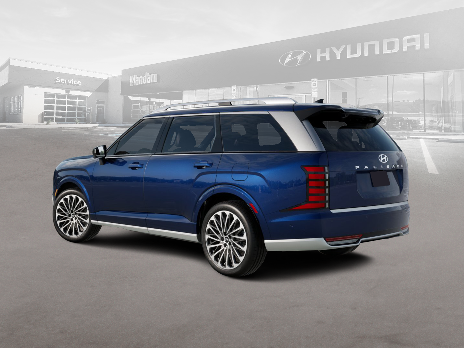 New 2027 Blue Hyundai Calligraphy AWD image 3
