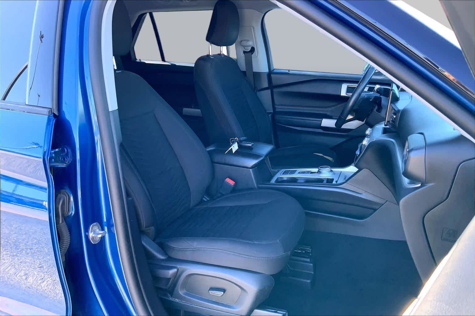 Used 2021 Atlas Blue Metallic Ford XLT image 9