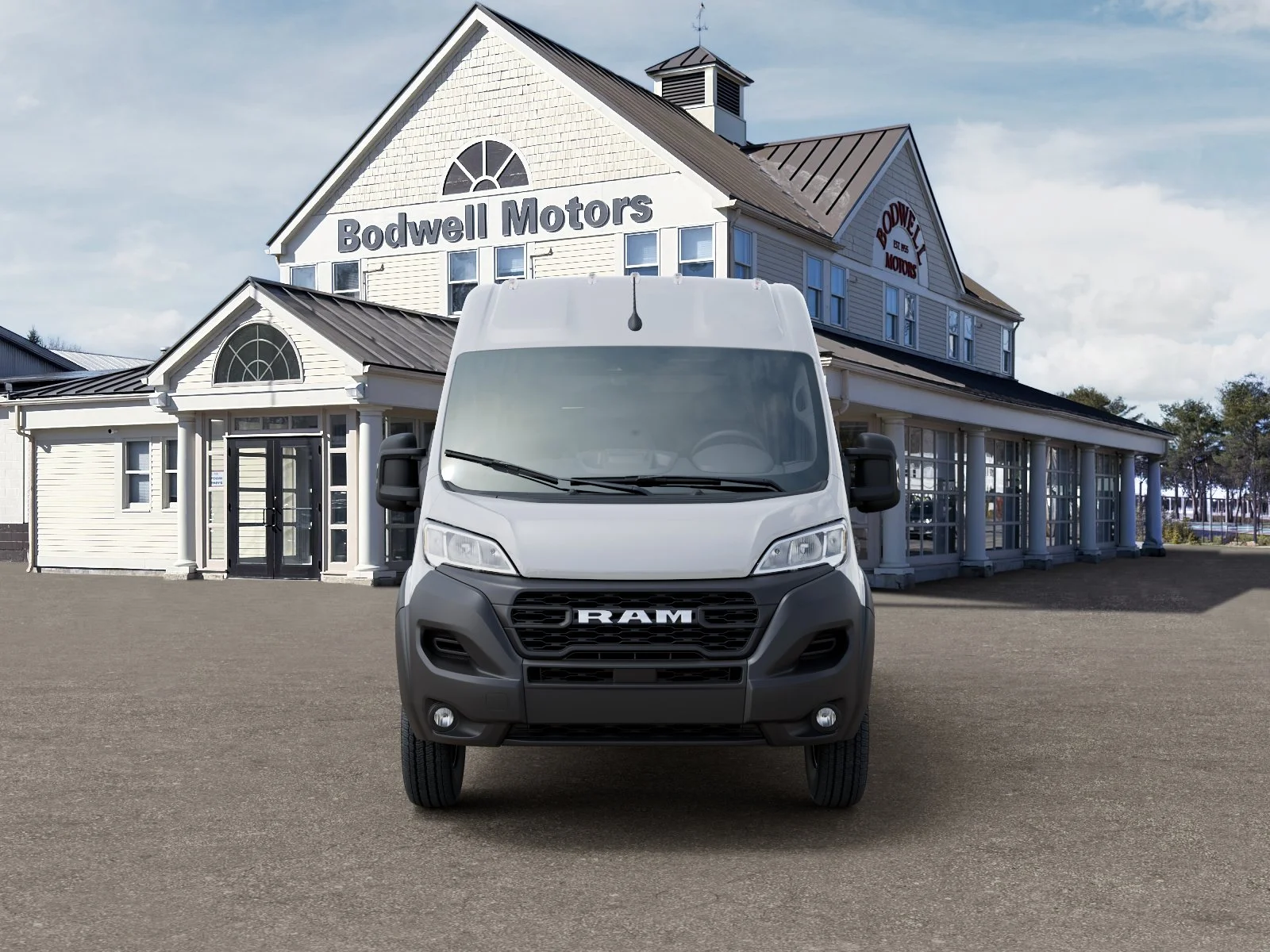 New 2026 Bright White Clear-Coat Exterior Paint RAM Cargo Van Tradesman High Roof 159" WB w/Pass Seat image 32