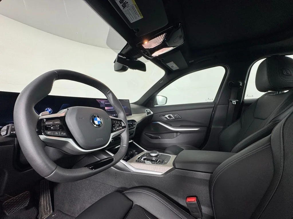 Certified Used 2025 Arctic Race Blue metallic BMW 330i xDrive image 10
