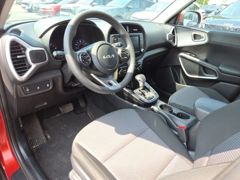 Used 2022 Orange Kia LX image 9