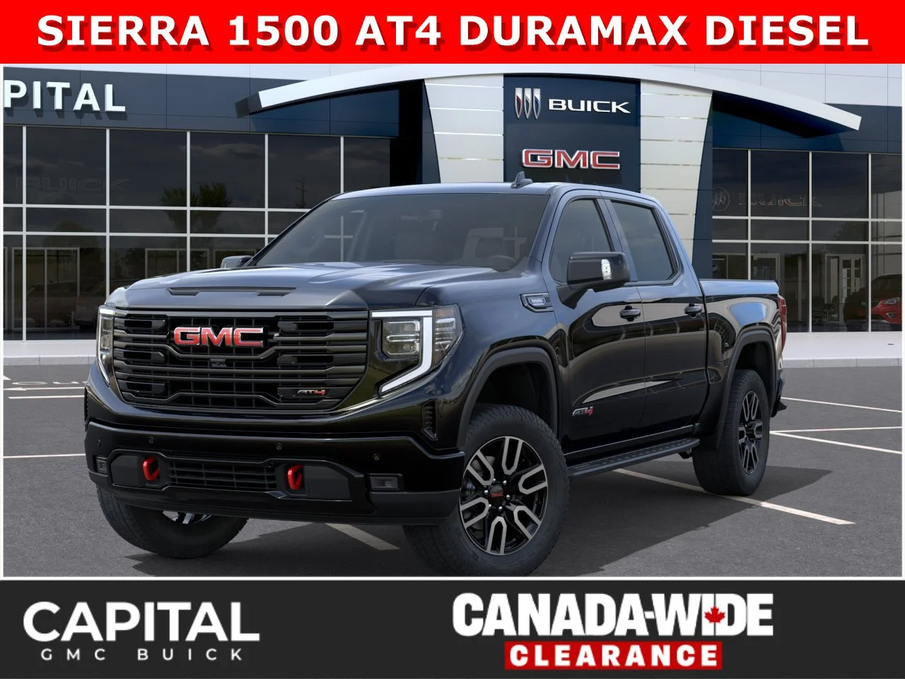 New 2026 ONYX BLACK GMC AT4 image 1