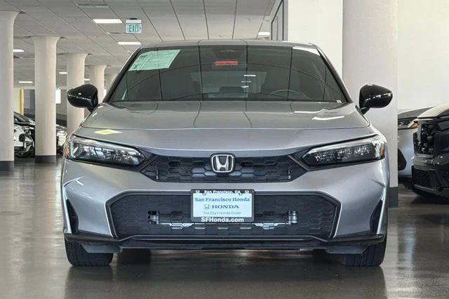 Certified Used 2025 Solar Silver Metallic Honda Sport image 12