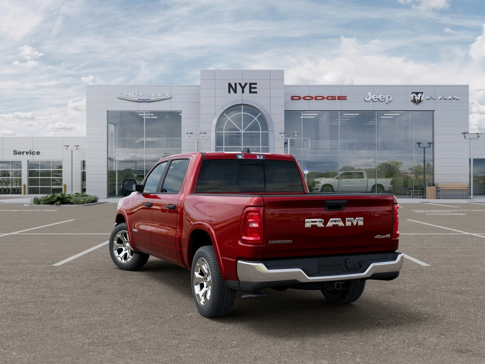 New 2026 Molten Red Pearlcoat RAM Big Horn/Lone Star image 29