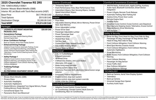 Used 2025  Chevrolet RS image 7