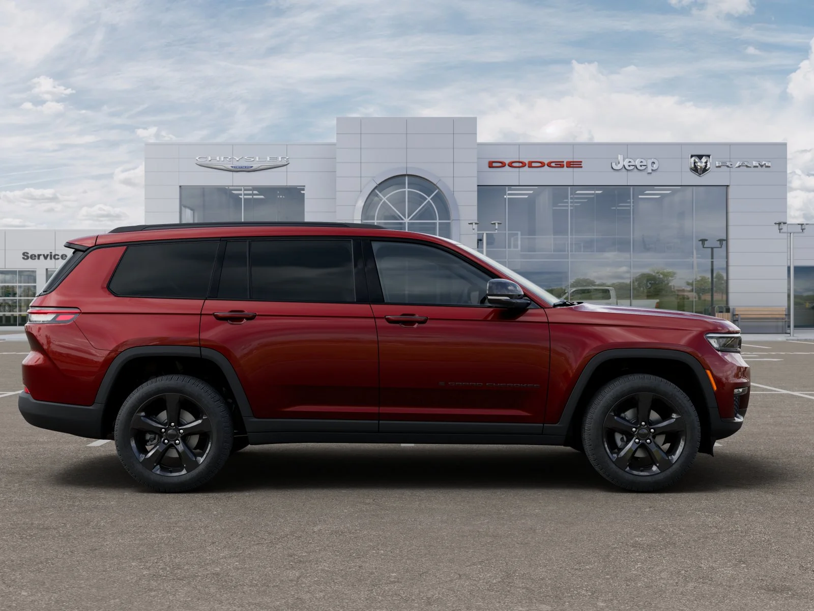 New 2025 Velvet Red Pearl-Coat Exterior Paint Jeep Limited image 40