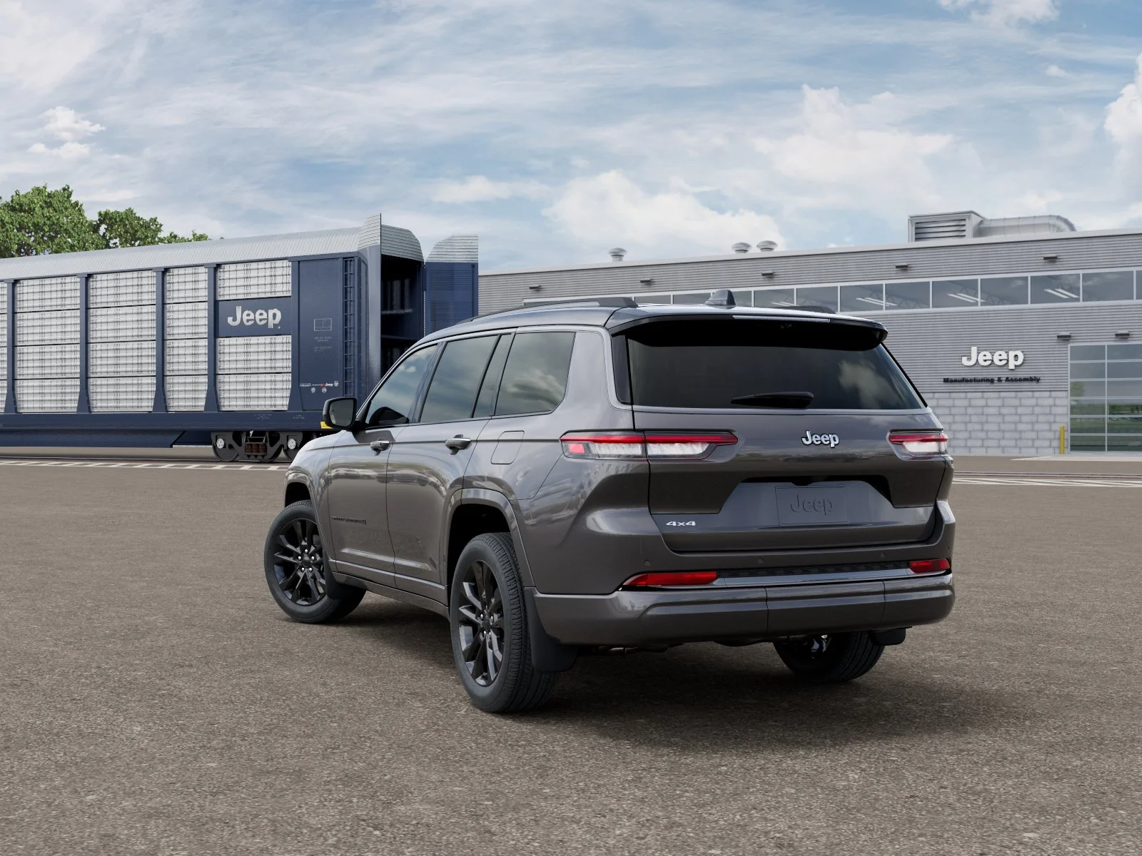 New 2026 Baltic Gray Metallic Clear-Coat Exterior Paint Jeep Limited image 31