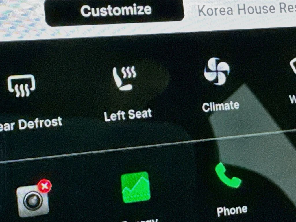 Used 2020 Red Tesla Standard image 23