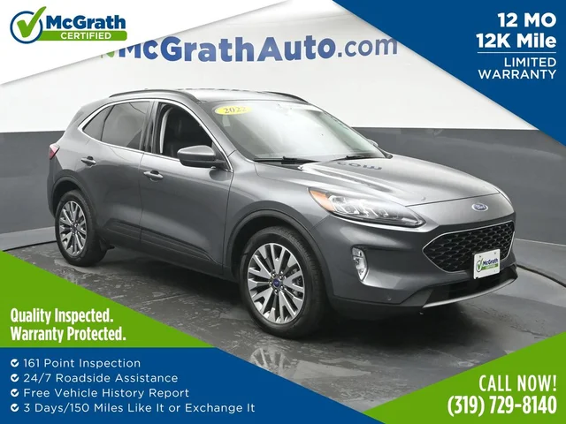 2022 Ford Escape Hybrid Titanium