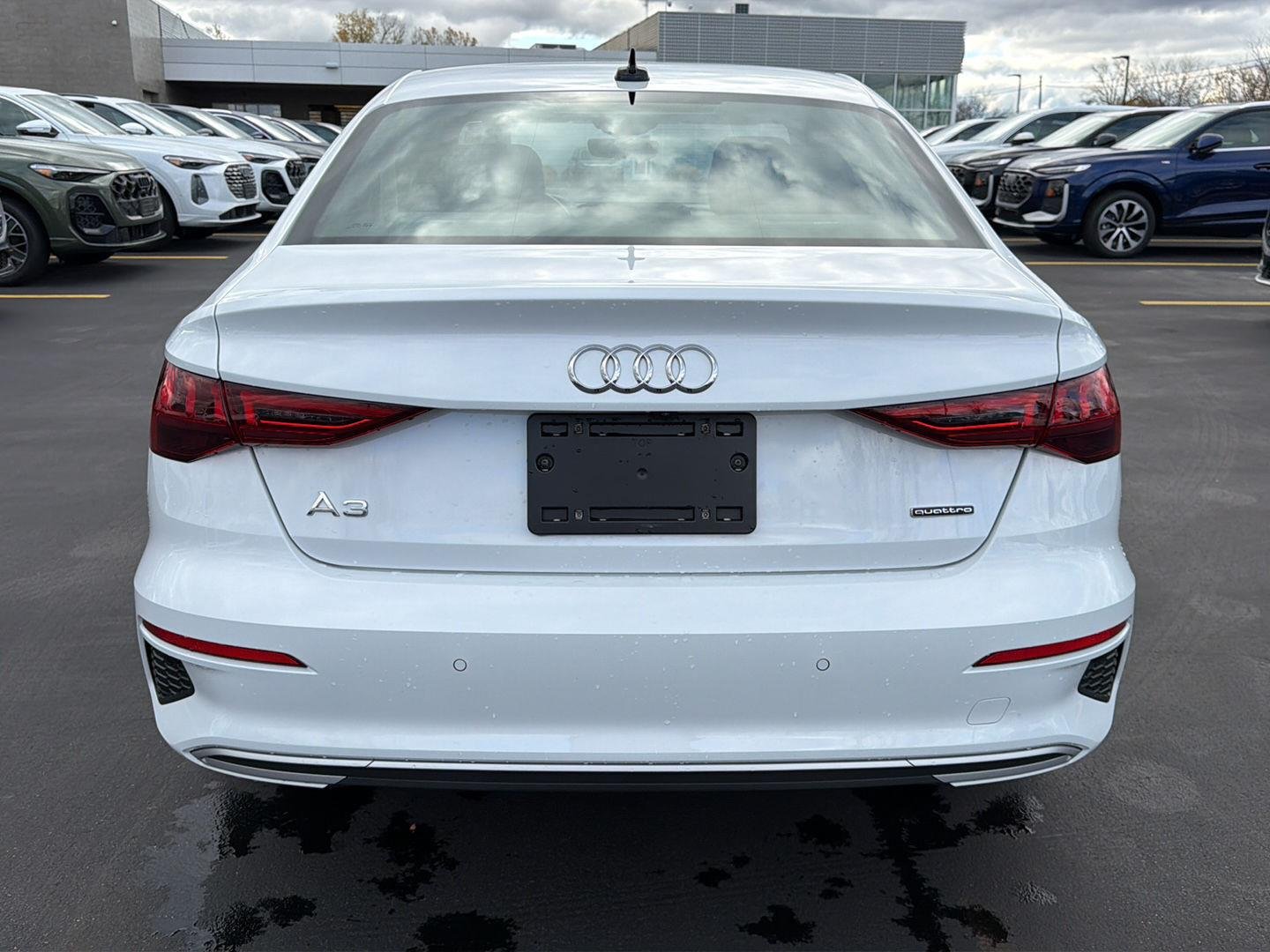 Used 2024 Glacier White Metallic Audi Premium Plus image 4