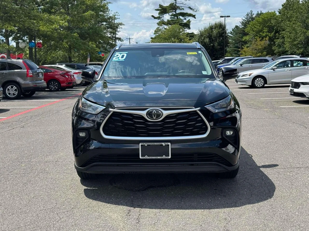 Used 2020 Midnight Black Metallic Toyota XLE image 2