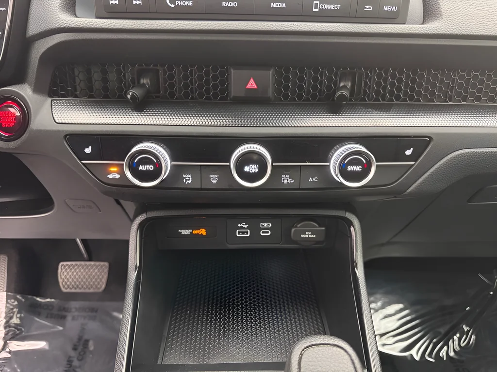 Used 2025 Solar Silver Metallic Honda EX image 17