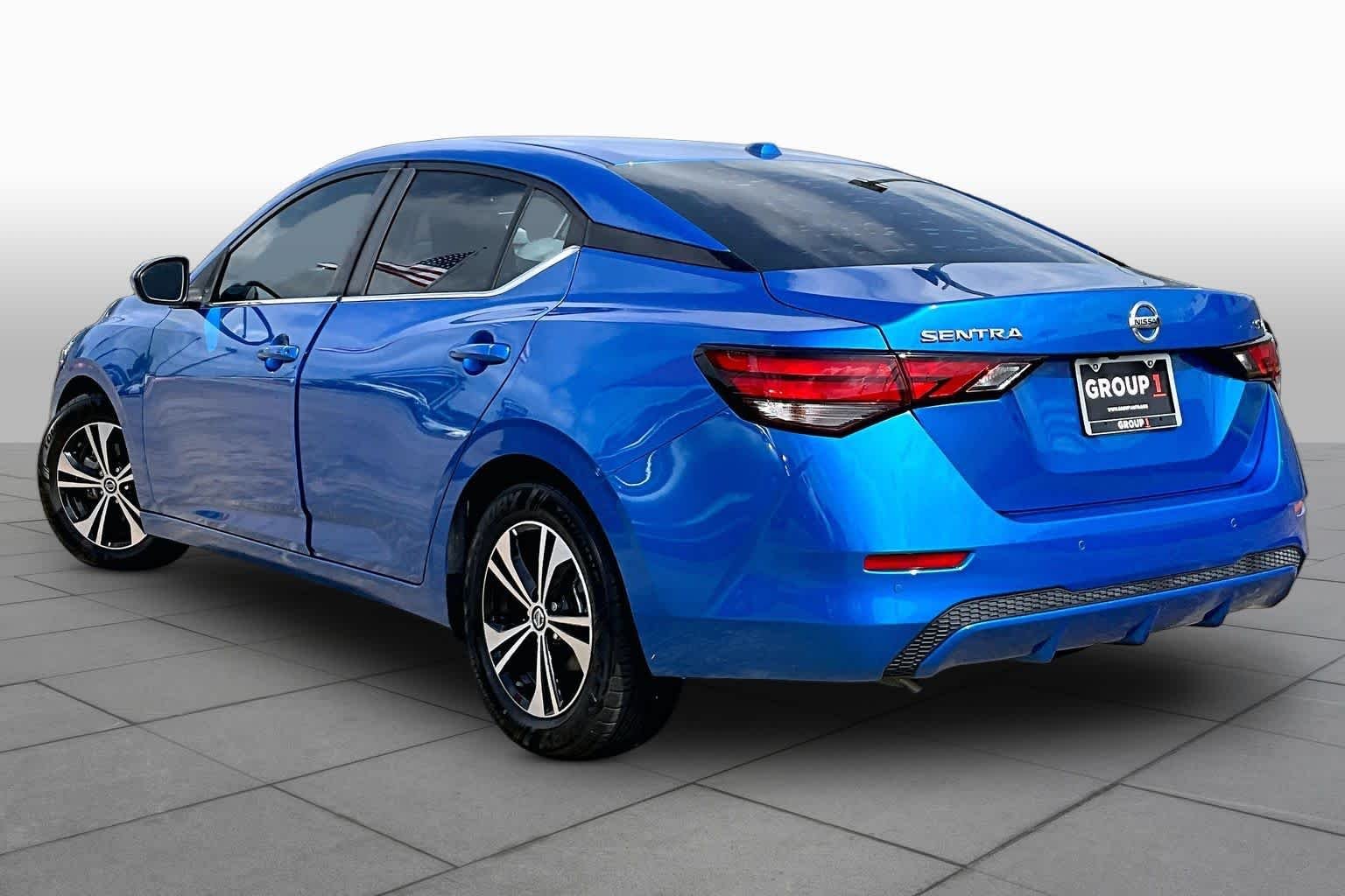 Used 2023 Electric Blue Metallic Nissan SV image 12