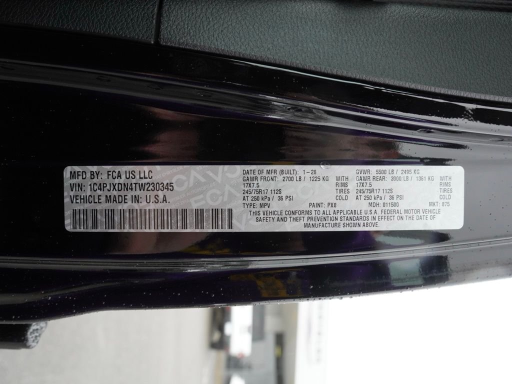 New 2026 Black Clear-Coat Exterior Paint Jeep Sport image 28