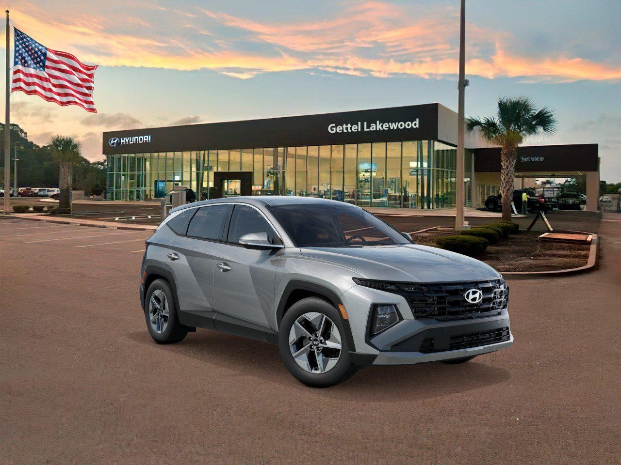 New 2026 Shimmering Silver Hyundai SEL FWD image 14