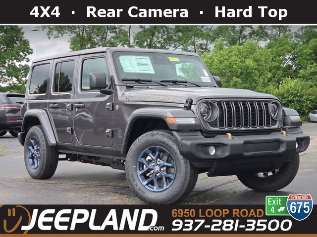 New 2026 Granite Crystal Metallic Clear-Coat Exterior Paint Jeep 85th Anniversary Edition image 1