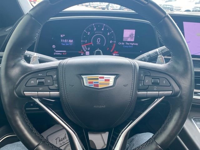 Used 2024 Black Diamond Tri-Coat Cadillac V-Series image 20