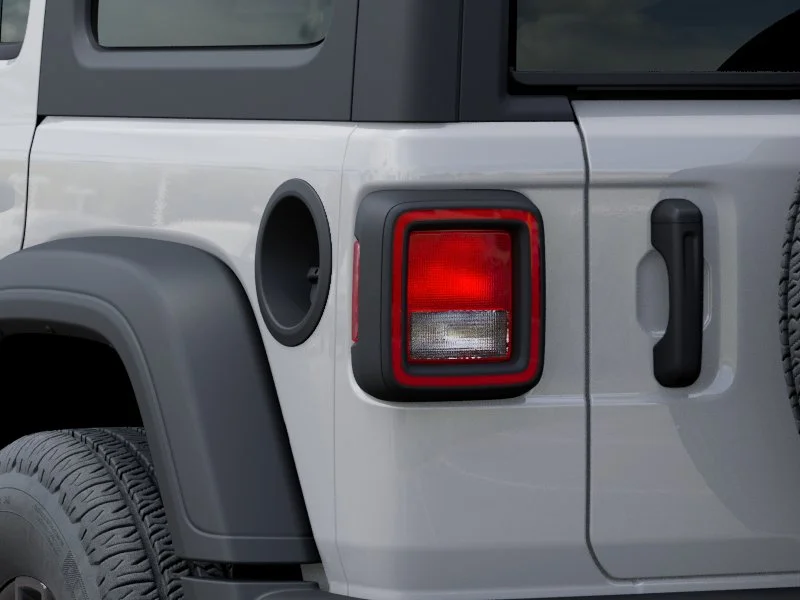 New 2025 Bright White Clearcoat Jeep Sport S image 36