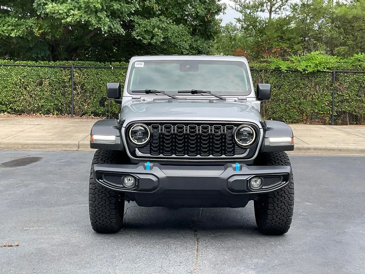 Used 2024 Silver Jeep Willys 4xe image 2