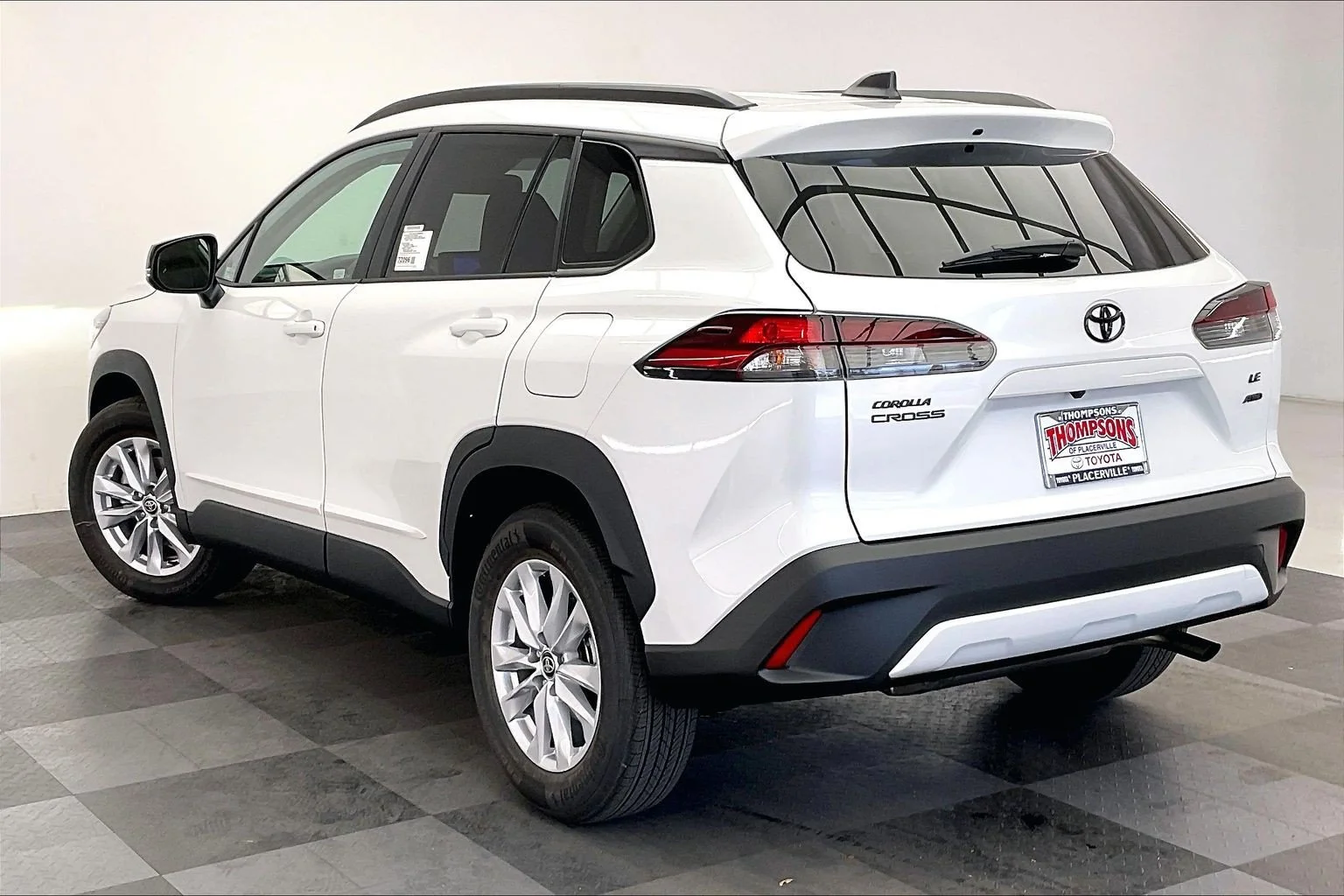 New 2026 Wind Chill Pearl Toyota LE AWD image 2