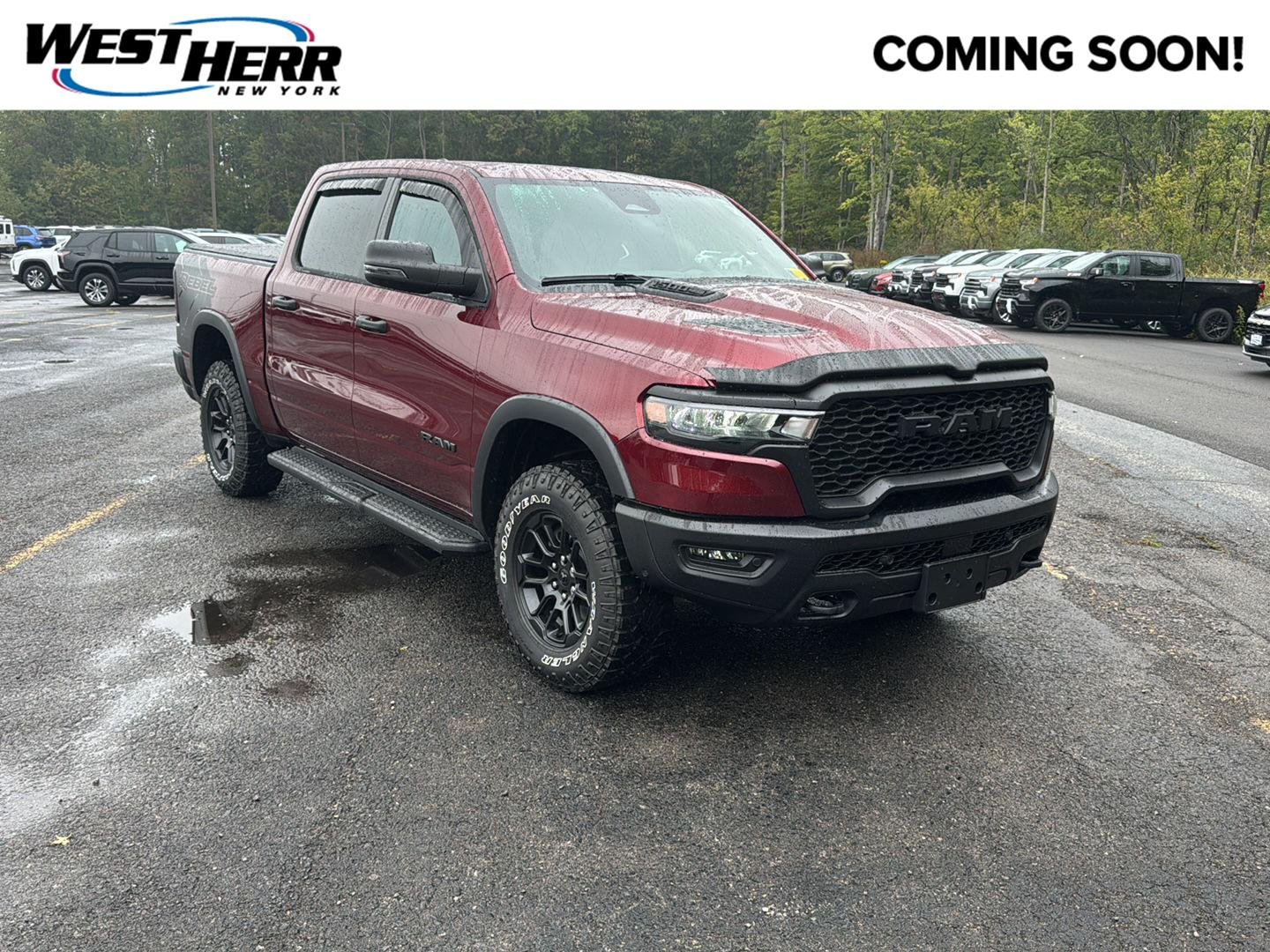 Used 2025 Delmonico Red Pearlcoat Ram Rebel image 1