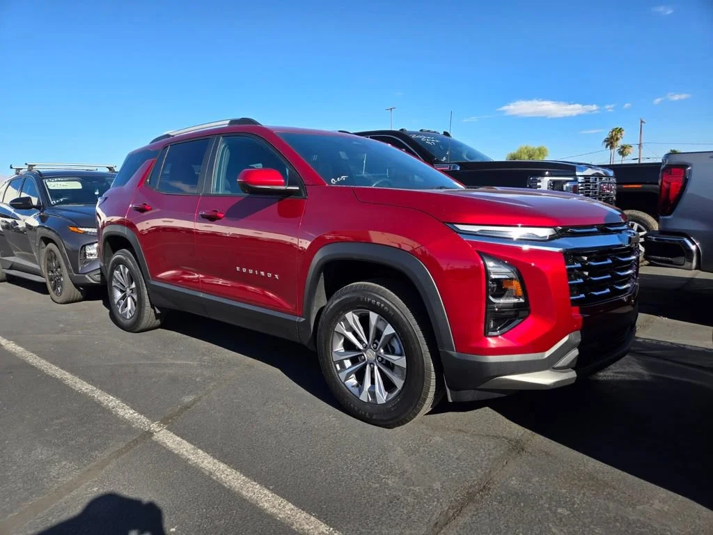 Used 2025 Radiant Red Tintcoat Chevrolet LT image 1