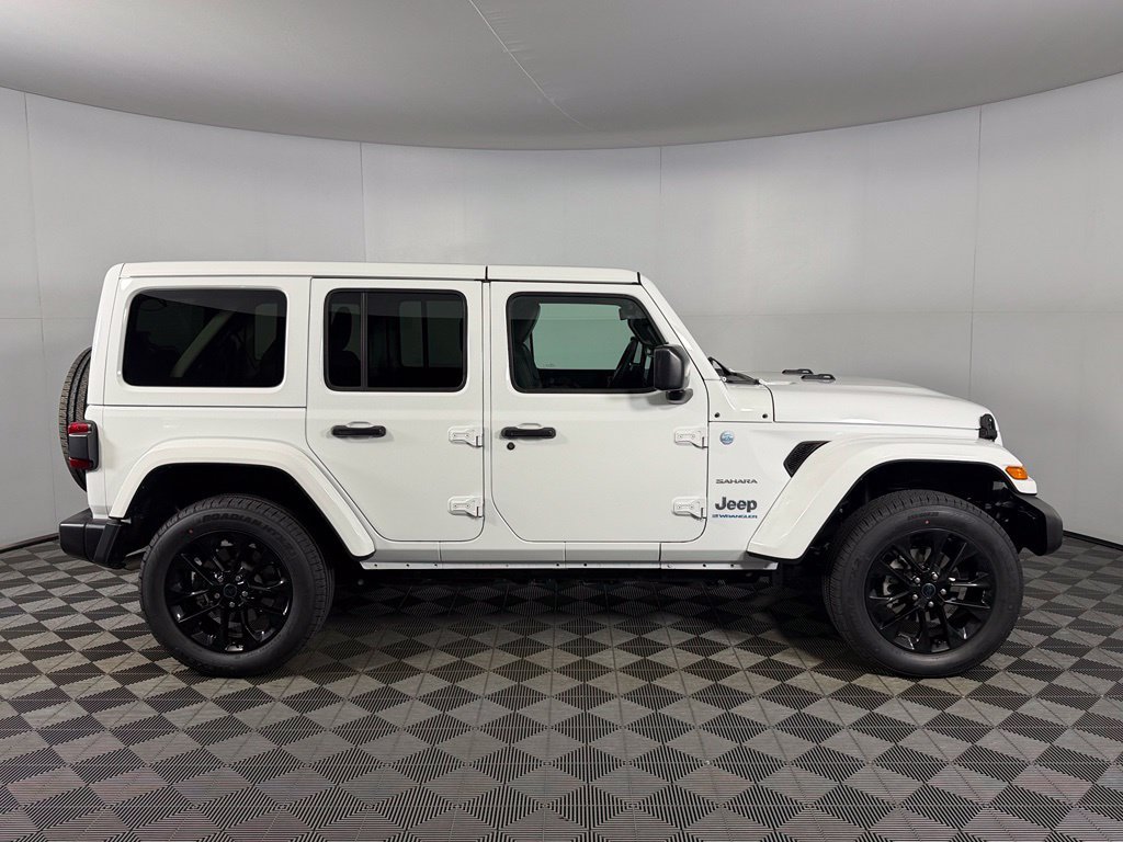 Certified Used 2024 White Jeep Sahara 4xe image 6