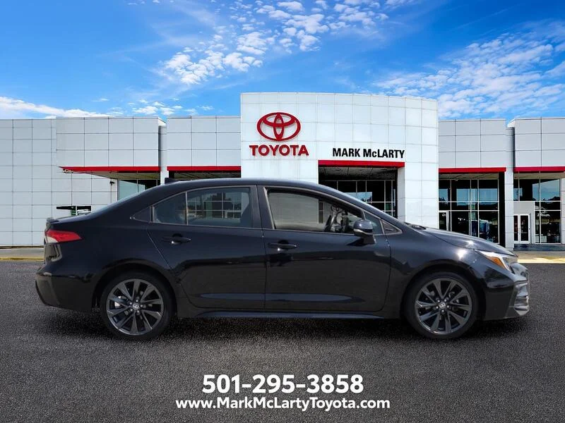 Used 2025 Midnight Black Metallic TOYOTA SE CVT image 6