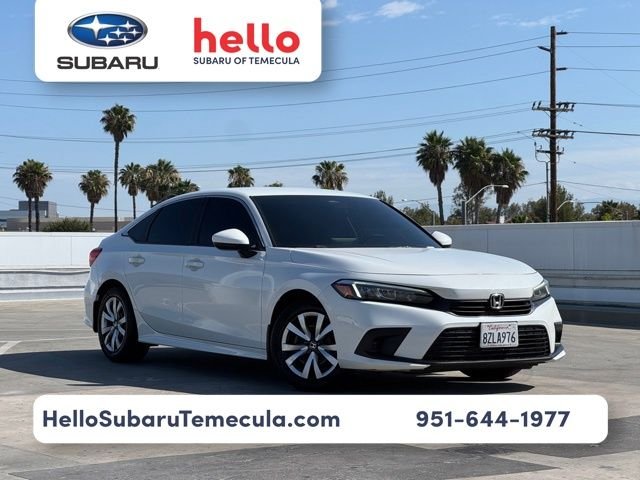 Used 2022 Platinum White Pearl Honda LX image 1