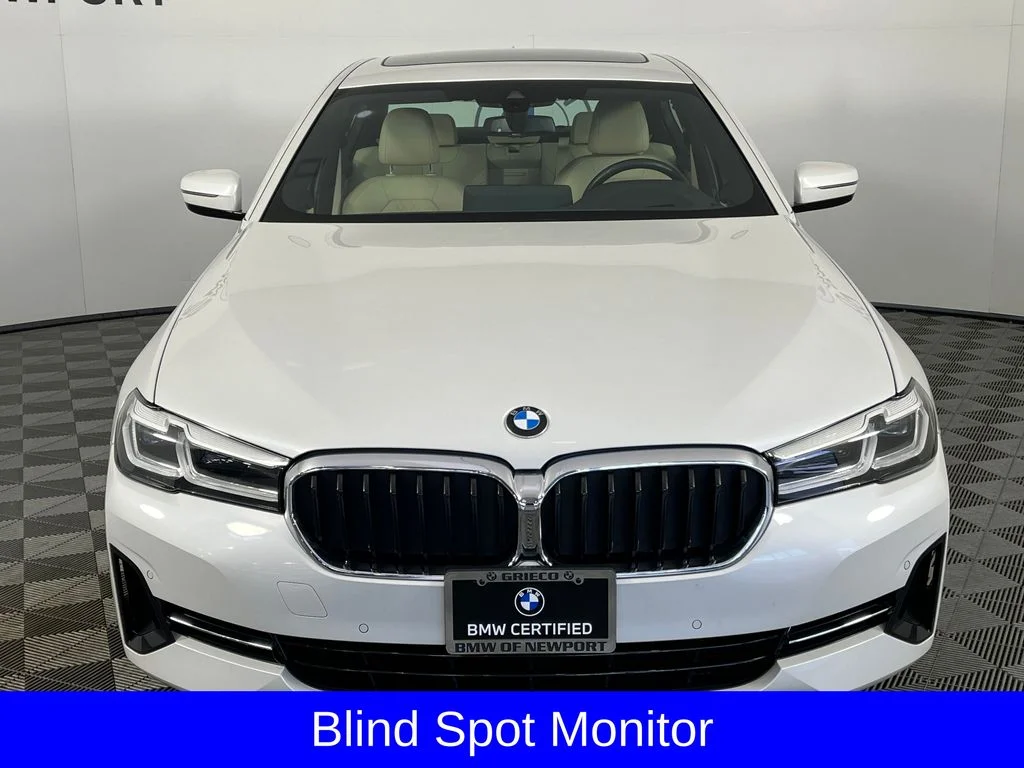 Certified Used 2023 Mineral White Metallic BMW 530i xDrive image 7