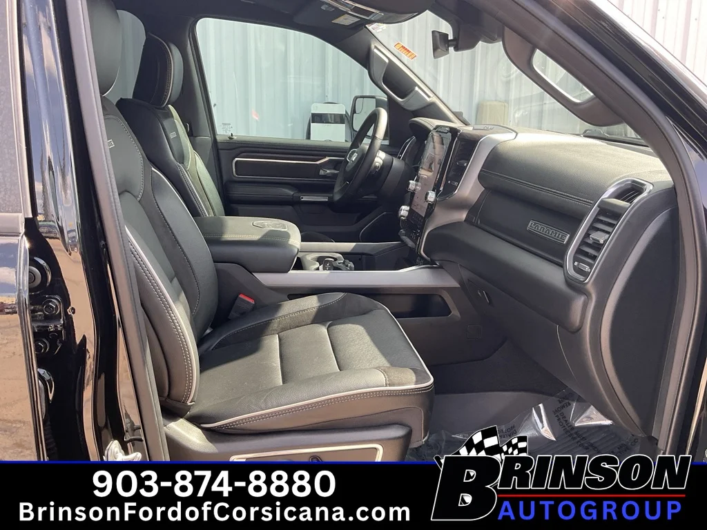 Used 2025 Diamond Black Crystal Pearlcoat Ram Laramie image 21