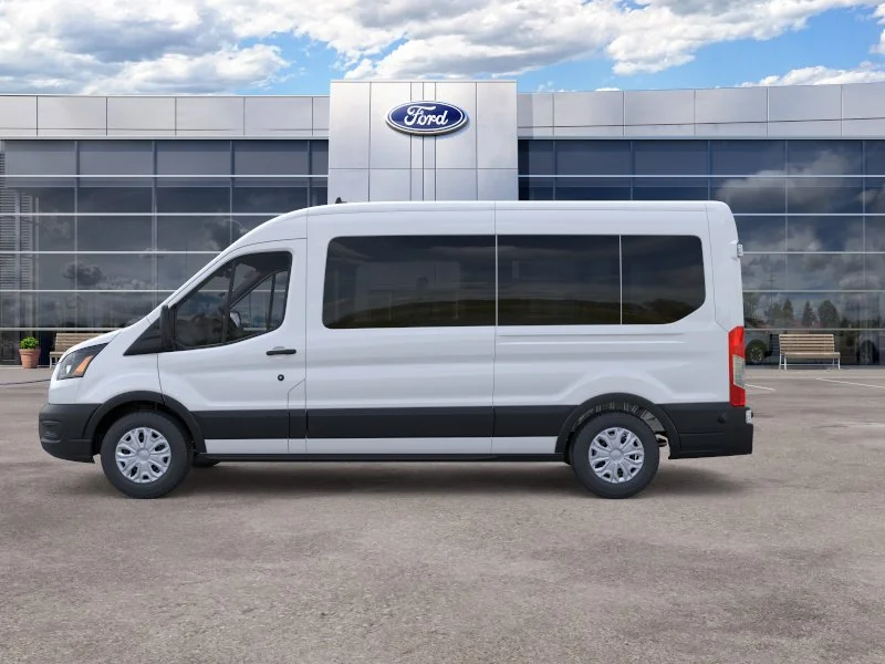 New 2026 Oxford White Ford Passenger Van XL image 3