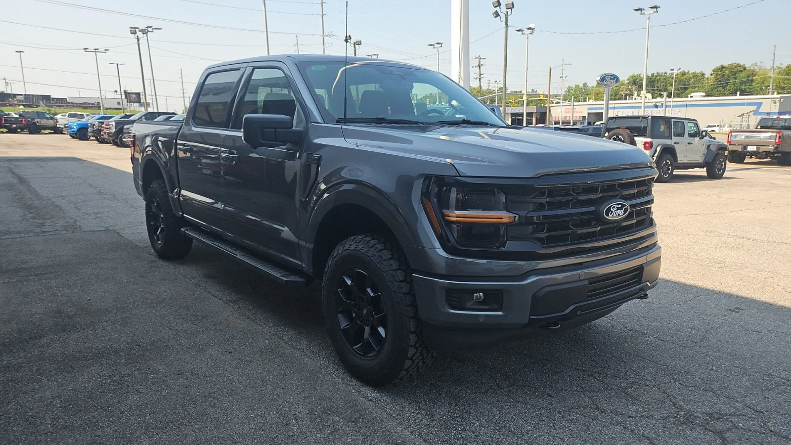 New 2026 Carbonized Gray Metallic Ford XLT 4WD w/Dark Trail Pkg image 6