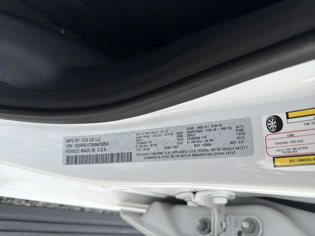 Used 2022 White Ram Limited image 35