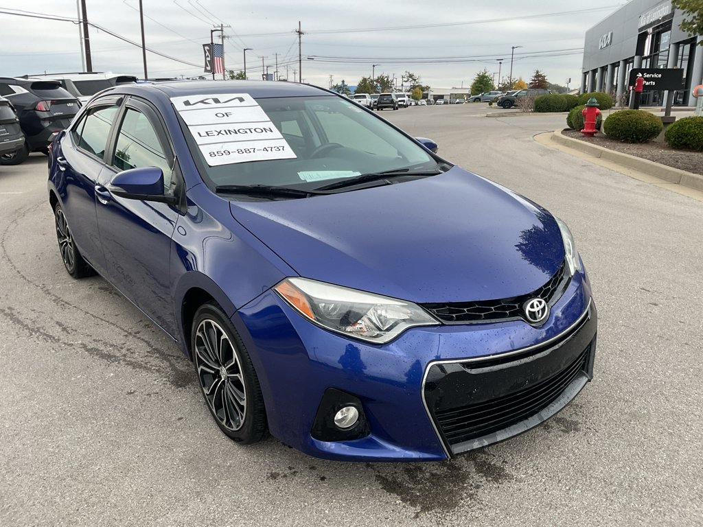 Used 2015 Blue Crush Metallic Toyota S Premium image 2